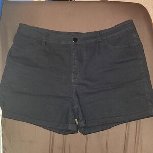 Stretchy black jeans